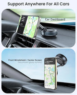 New 360 Foldable Magnetic Car Phone Holder