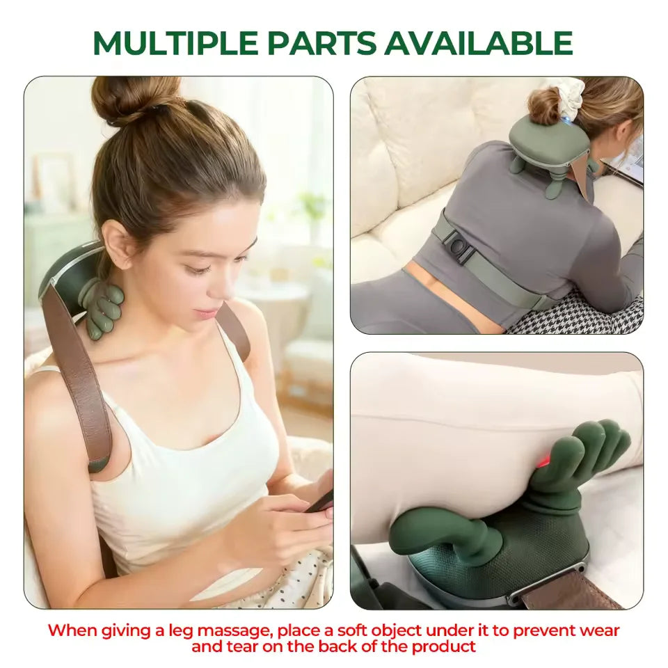 Neck & Back Massager with Instant Pain Relief
