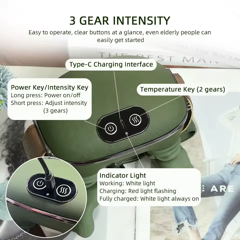 Neck & Back Massager with Instant Pain Relief